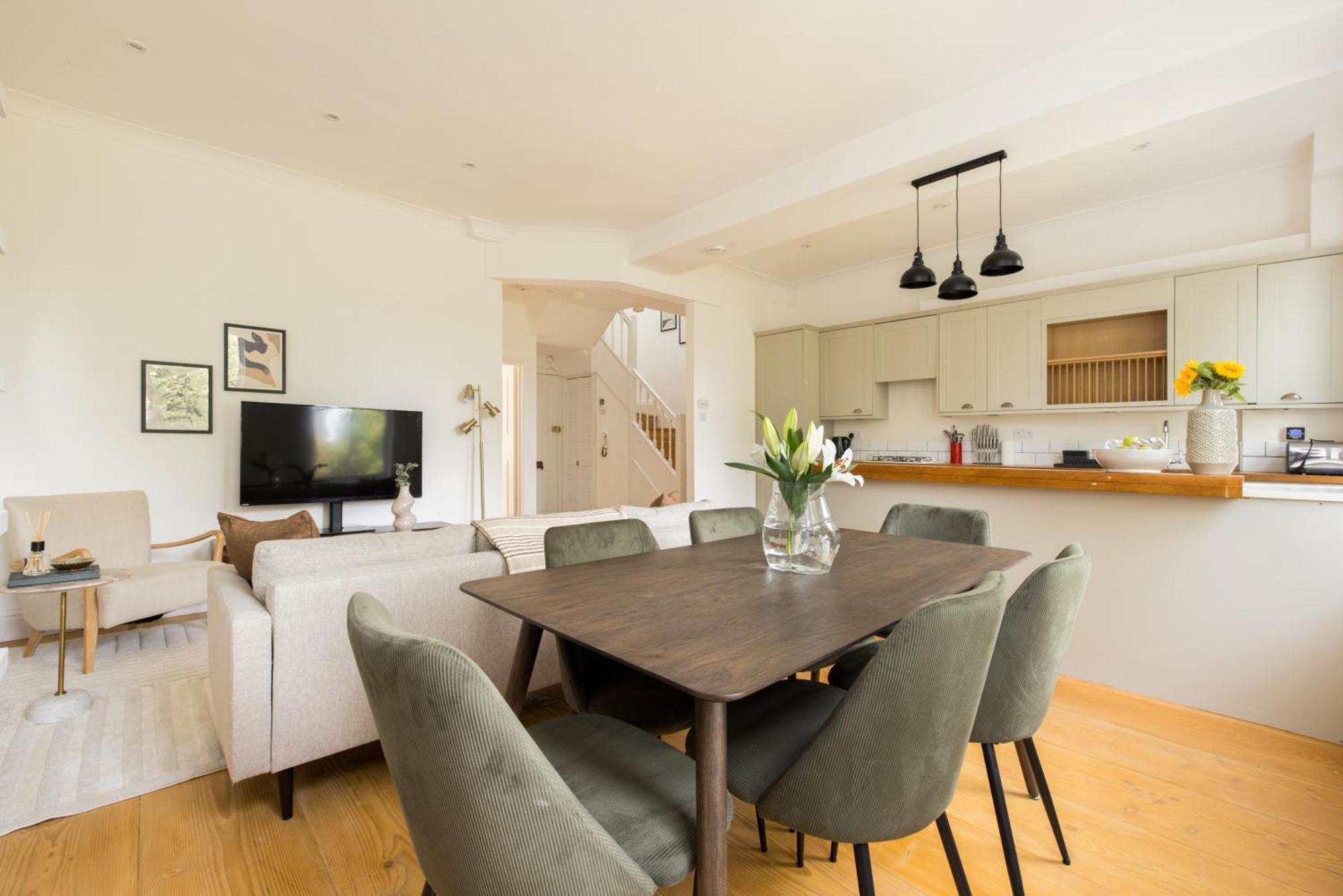 The Philbeach Gardens Place - Lovely 5Bdr Flat With Terrace London Eksteriør billede